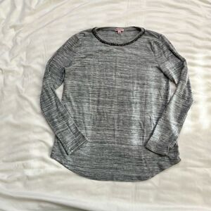 Juicy Couture Gray Open Arm Sweater, Size M